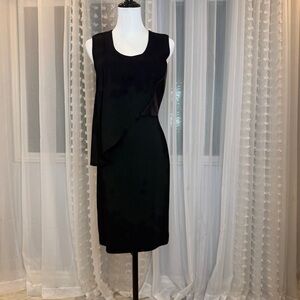 Alexander Wang Black Asymmetrical Dress